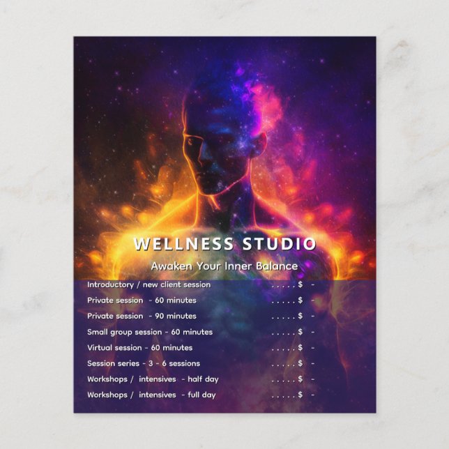 Guardian of Peace | Luminous Human Flyer (Front)