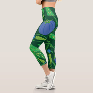 Guardian Of The Blueberries High Waisted Capris