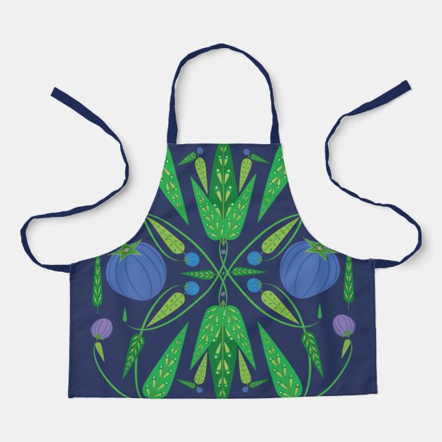 Guardian Of The Blueberries Small Apron (Front)