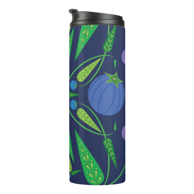 Guardian Of The Blueberries Thermal Travel Tumbler (Rotated Right)