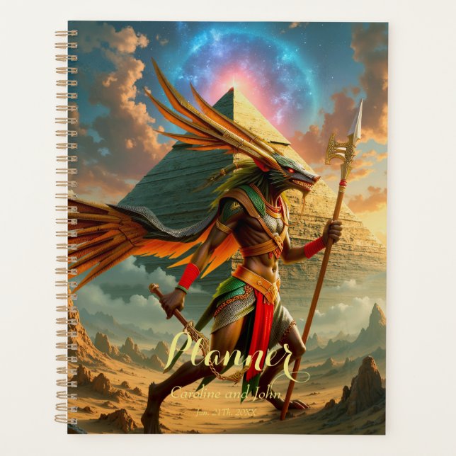 Guardian of the Celestial Gate – Anubis  Planner (Front)