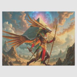 Guardian of the Celestial Gate – Anubis  Tissue Paper