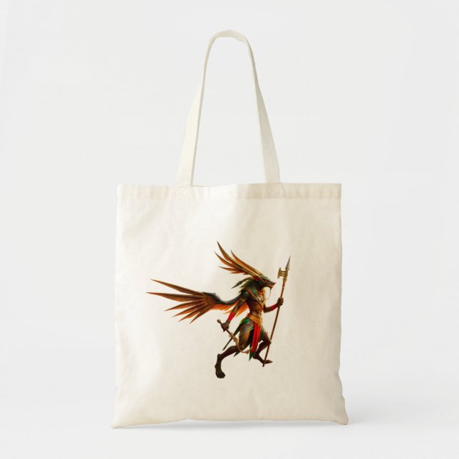 Guardian of the Celestial Gate – Anubis  Tote Bag (Front)