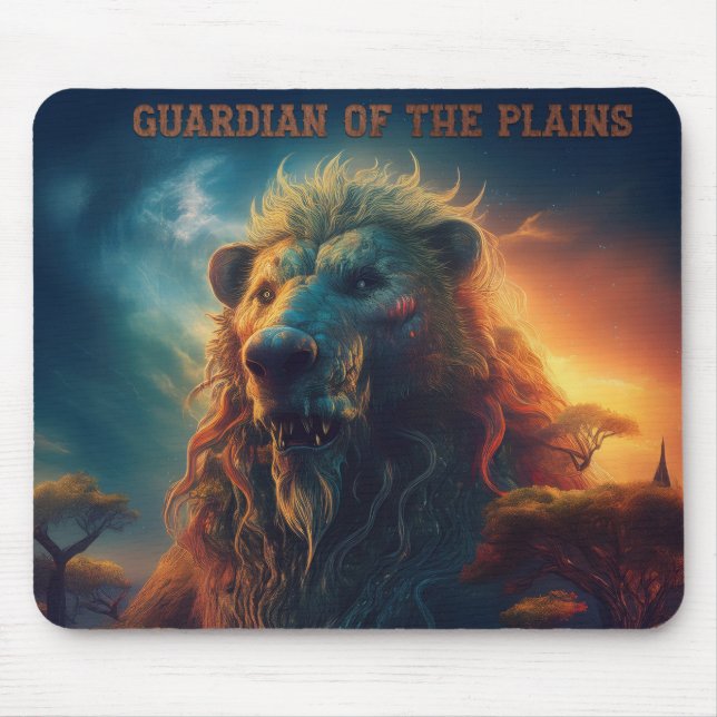 Guardian Of The Plains Mouse Pad (Front)