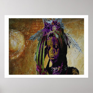 Guardian of the Wild: African Jungle Boy Poster