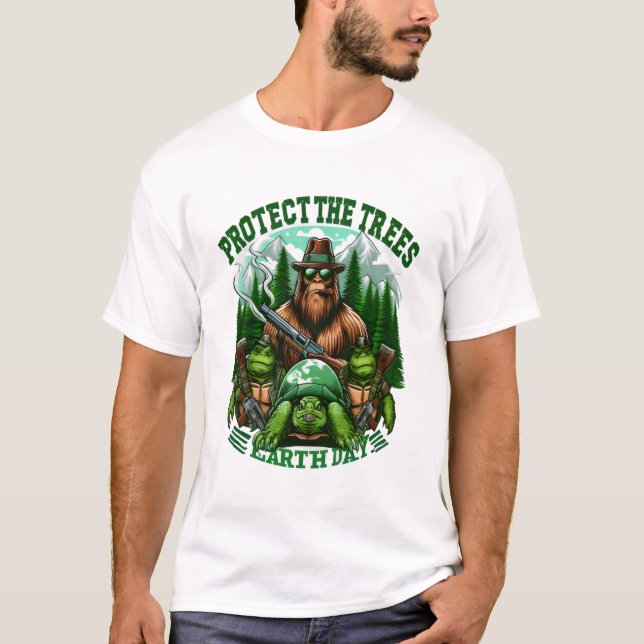 Guardian of Turtles T-Shirt (Front)