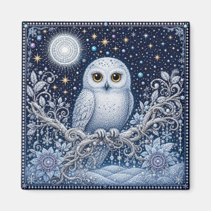 Guardian of Winter Night Magnet
