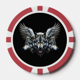 Guardian Wolves Poker Chips