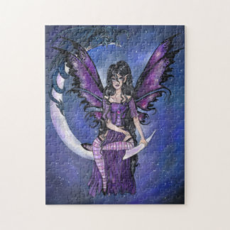 "Guardians" fairy dragon gothic fantasy PUZZLE