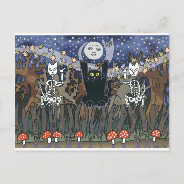 Guardians of a Haunted Forest Postcard (Front)