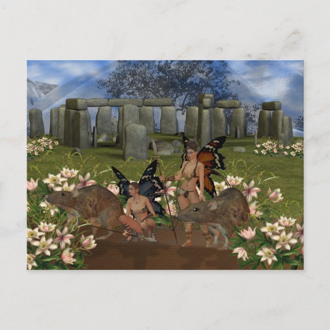 Guardians of Avalon, Stonehendge gateway Postcard (Front)