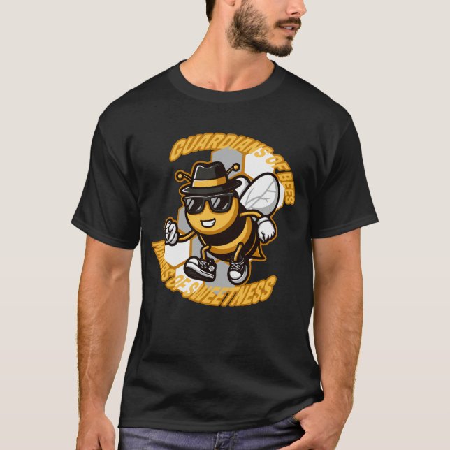 guardians of bees - beekeeper T-Shirt (Front)