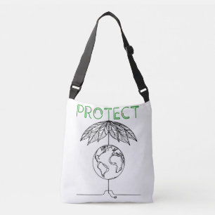 Guardians of Earth - Protect Planet With Style Crossbody Bag