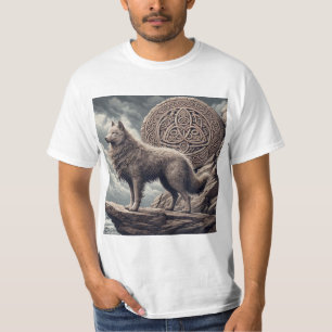 Guardians of Nature: Lobo and Trisquel Celta T-Shirt