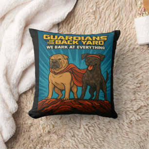 Guardians of the Back Yard Cushion