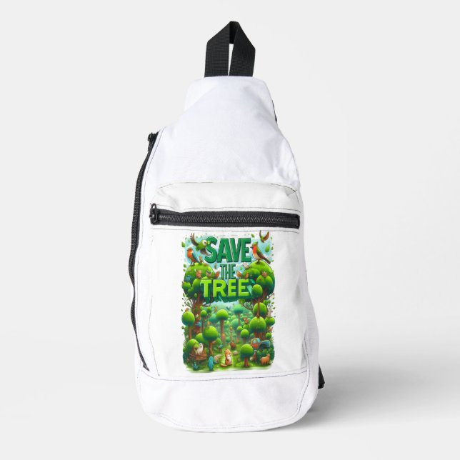  Guardians of the Forest Sling Bag (Front)