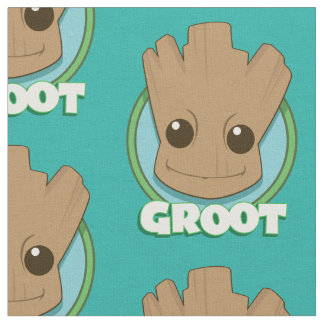 Guardians of the Galaxy | Baby Groot Face Fabric