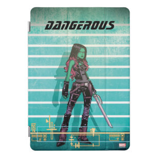Guardians of the Galaxy   Gamora Mugshot iPad Pro Cover