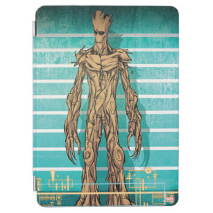 Guardians of the Galaxy   Groot Mugshot iPad Air Cover