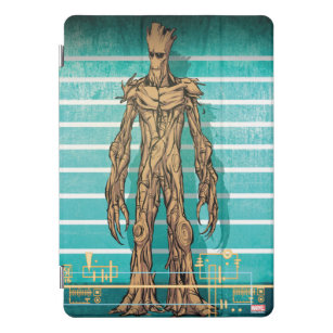 Guardians of the Galaxy   Groot Mugshot iPad Pro Cover