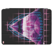Guardians of the Galaxy | Neon Superimposed Logo iPad Air Cover (Horizontal)