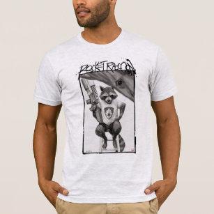 Guardians of the Galaxy | Rocket Comic Cover Art T-Shirt