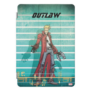 Guardians of the Galaxy   Star-Lord Mugshot iPad Pro Cover