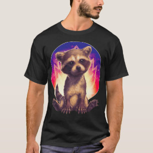 Guardians of the Galaxy Volume 3 Baby Rocket Racco T-Shirt