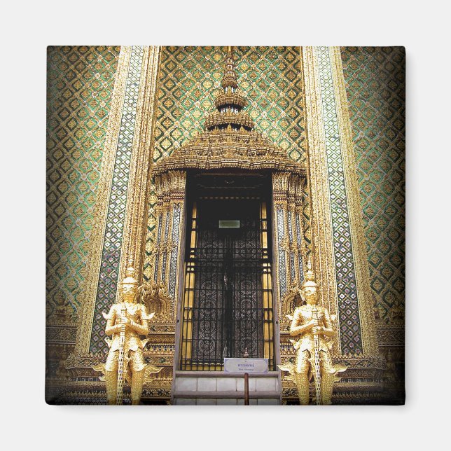 Guardians of the Golden Palace Thail Photo Magnet (Front)