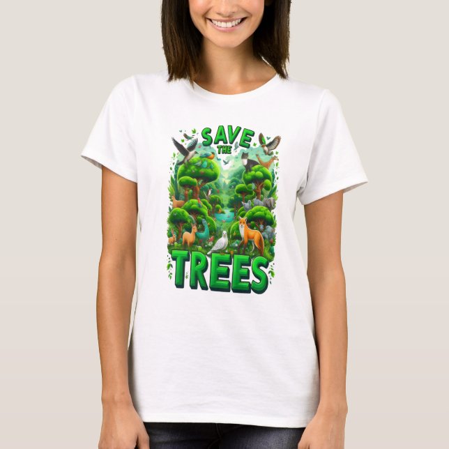 Guardians of the Green Realm T-Shirt (Front)