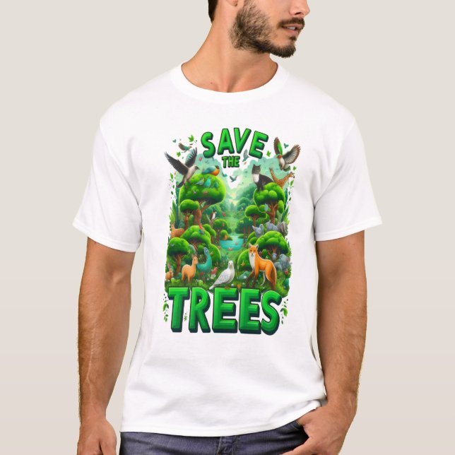 Guardians of the Green Realm T-Shirt (Front)