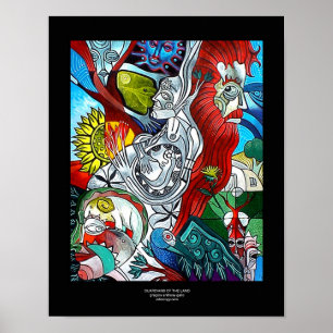 Guardians of the Land by Gregory Gallo Poster