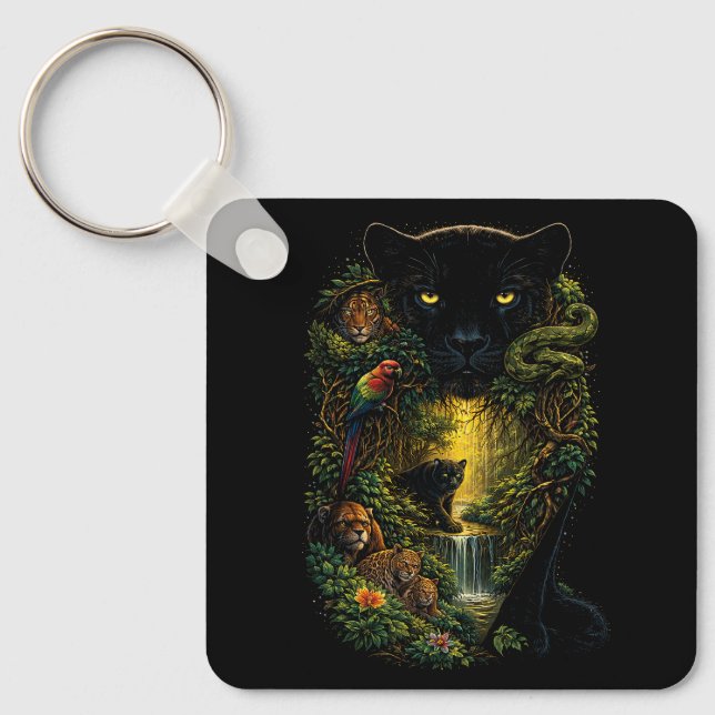 Guardians of the Wild Key Ring (Front)