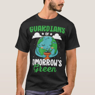 Guardians Of Tomorrows Green Save The Planet Earth T-Shirt