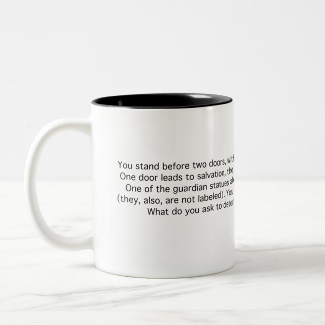 Guardians: Truth and Lies Two-Tone Coffee Mug (Left)