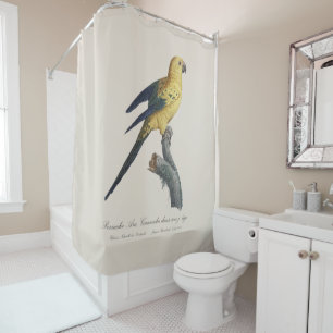 Guarouba dans sons jeune age / Sun parakeet  Shower Curtain