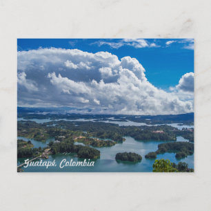 Guatapé, Colombia (from top of Piedra del Peñol) Postcard