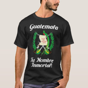 Guatemala Chapin Quetzal Guate Women Antigua Tikal T-Shirt