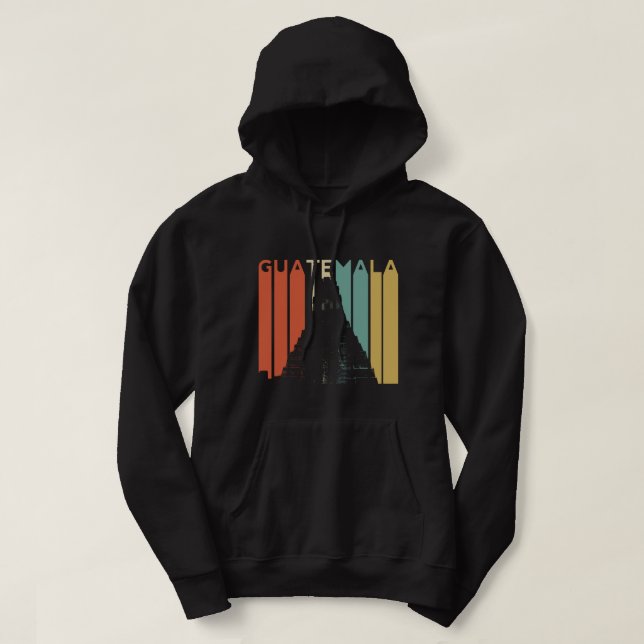 Guatemala Chapin Tikal Atitlan Quetzal Maya Art An Hoodie (Design Front)