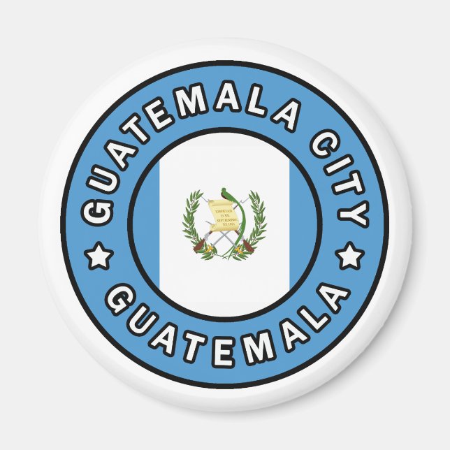Guatemala City Guatemala Magnet (Front)