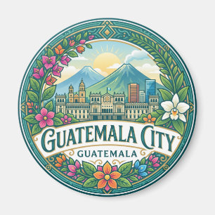 Guatemala City Guatemala Magnet
