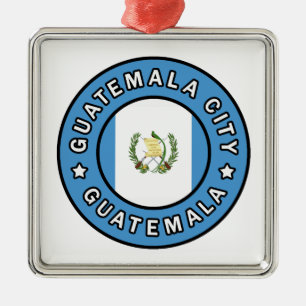 Guatemala City Guatemala Metal Ornament