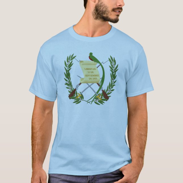 Guatemala Coat of Arms T-Shirt (Front)