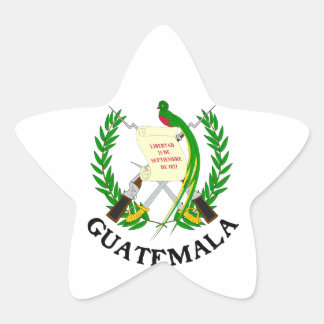GUATEMALA - emblem/flag/coat of arms/symbol Star Sticker