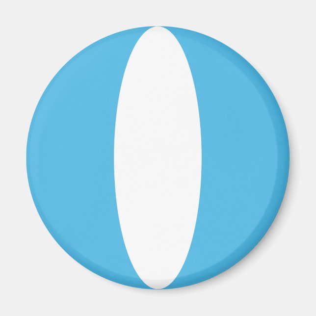 Guatemala Fisheye Flag Magnet (Front)