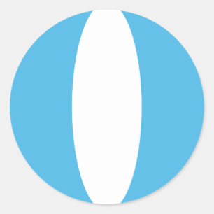 Guatemala Fisheye Flag Sticker