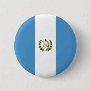 Guatemala Flag 6 Cm Round Badge