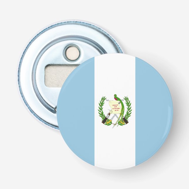 Guatemala flag bottle opener (Front)