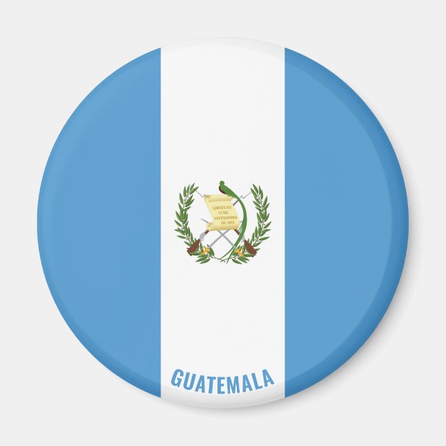 Guatemala Flag Charming Patriotic Magnet (Front)