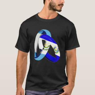 Guatemala Flag El Salvador Grown Ring Marriage Wed T-Shirt